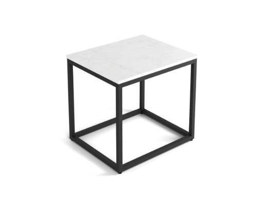 Bianco Marmo Elite End Table (CD-ELITE-ET-BM (GROUP))
