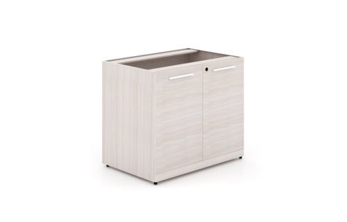 Blanc De Gris 2 Door Storage Cabinet with Laminate Doors (CD-P3422-S-BDG(GROUP))