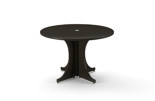 Espresso Round Laminate Conference Table (CD-P48RT-E(GROUP))