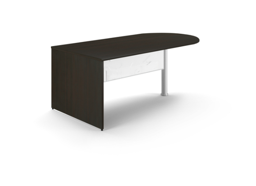 Espresso Bullet End Desk (CD-P7236-BED-E(GROUP))