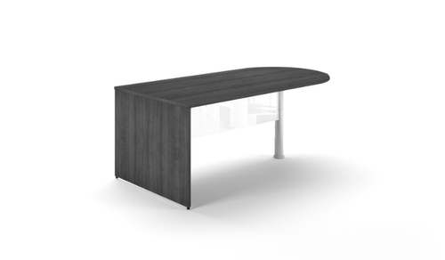 Grigio Bullet End Desk (CD-P7236-BED-G(GROUP))