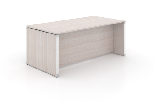 Blanc De Gris Freestanding Executive Desk with Laminate Top (CD-PEF7275-LT-BDG)