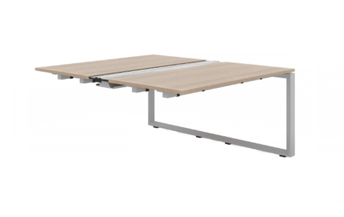 Noce Veloce Double Station Add-On/Extension with Wire Management  (CD-VDS2448-AE-N(GROUP))