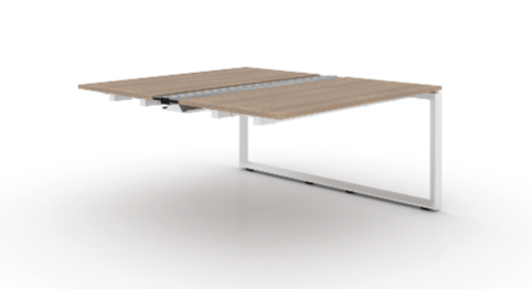 Noce Veloce Double Station Add-On/Extension, White Frame (CD-VDS2460-AE-WH-N(GROUP))