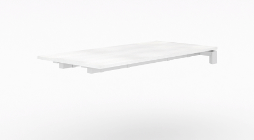 Blanco C leg Return, White Frame (CD-VQR2442-WH-B(GROUP))