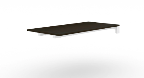 Espresso C Leg Return, White Frame (CD-VQR2460-WH-E(GROUP))