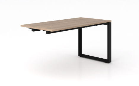 Noce Add-on/Extension to Single Station, Black Frame (CD-VSS2448-AE-BLK-N(GROUP))
