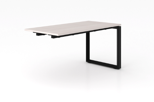 Blanc De Gris  Add-on/Extension to Single Station, Black Frame (CD-VSS2472-AE-BLK-BDG(GROUP))