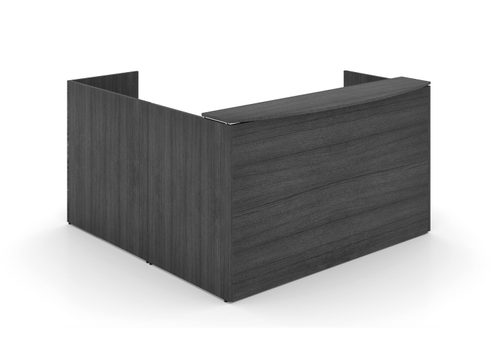 L-Shaped Reception Desk with Laminated Transactional Floated Top (P-108-G(GROUP)) L-Shaped Reception Desk with Laminated Transactional Floated Top (P-108-G(GROUP))