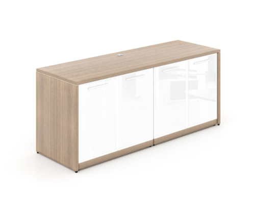 Noce 4 Glass Door Credenza (P-109-N(GROUP))