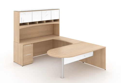 Miele U-Shaped Bullet End Desk (P-121-MI)