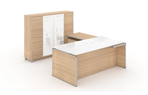 Miele U-Shaped Potenza Executive Desk (P-122-MI)