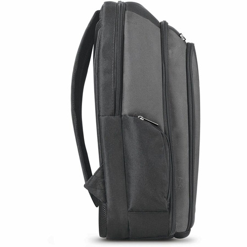 Solo Sterling Carrying Case (Backpack) for 16" Notebook - Black - Ballistic Poly, Polyester Body - (USLCLA7034)