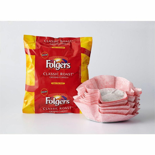 Folgers Filter Pack Regular Classic Roast Coffee - 0.9 oz Per Pouch - 40 / Carton (FOL06239)