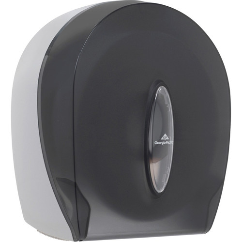 Georgia-Pacific 1-Roll Jumbo Jr. High-Capacity Toilet Paper Dispenser - Roll Dispenser - 1 x Roll - (GPC59009)