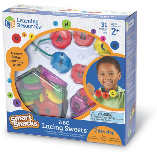 Smart Snacks ABC Lacing Sweets - Theme/Subject: Learning - Skill Learning: Eye-hand Coordination, - (LRNLER7204)