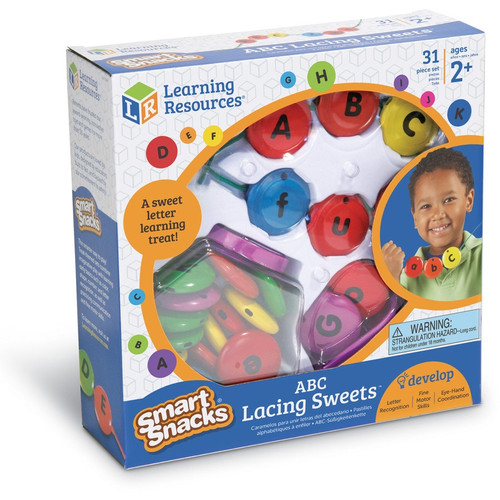 Smart Snacks ABC Lacing Sweets - Theme/Subject: Learning - Skill Learning: Eye-hand Coordination, - (LRNLER7204)