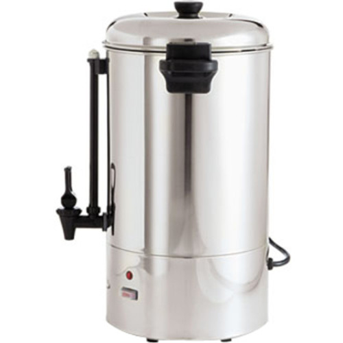 Coffee Pro Stainless Steel Commercial Percolating Urn - 80 Cup(s) - Multi-serve - Stainless Steel - (CFPCP80)