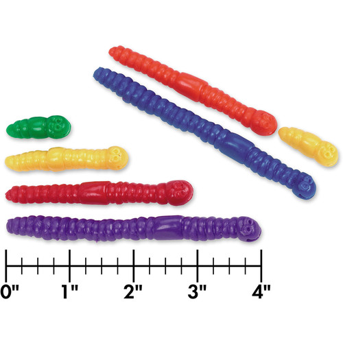 Learning Resources Measuring Worms - Skill Learning: Measurement, Mathematics, Counting, Sorting - (LRNLER0176)