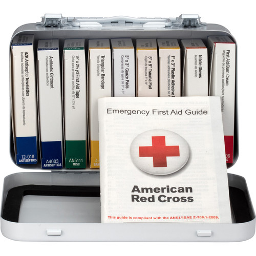 First Aid Only 10-unit ANSI 64-piece First Aid Kit - 64 x Piece(s) For 10 x Individual(s) - 4.5" x (FAO240AN)
