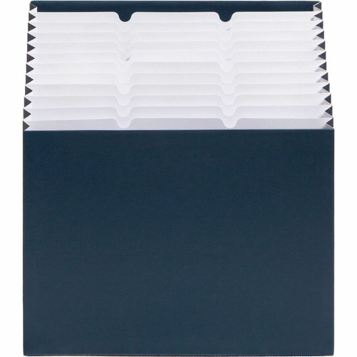 Smead 1/3 Tab Cut Letter Recycled Expanding File - 8 1/2" x 11" - 7/8" Expansion - 12 Pocket(s) - - (SMD70211)