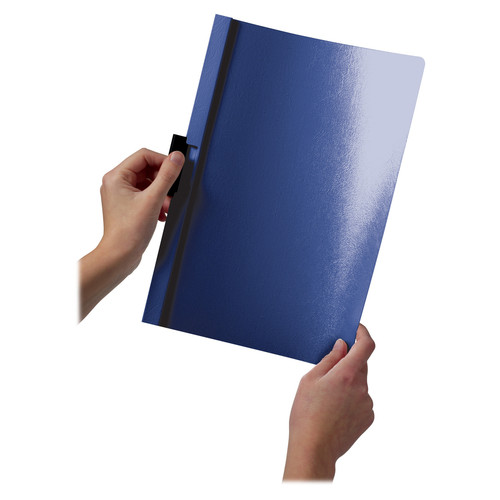 DURABLE DURACLIP Report Cover - Letter Size 8 1/2" x 11" - 30 Sheet Capacity - Punchless (DBL221407)