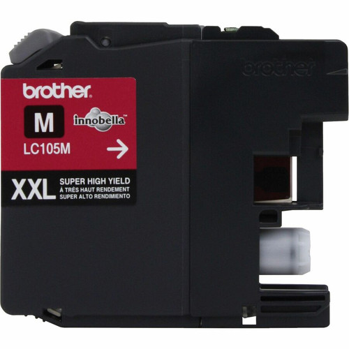 Brother Genuine Innobella LC105M Super High Yield Magenta Ink Cartridge - Inkjet - High Yield - - - (BRTLC105M)