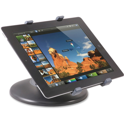 Kantek 7"-10" Tablet Stand - Horizontal, Vertical - 7.5" x 7.5" x 2.5" x - ABS Plastic - 1 Each - (KTKTS710)