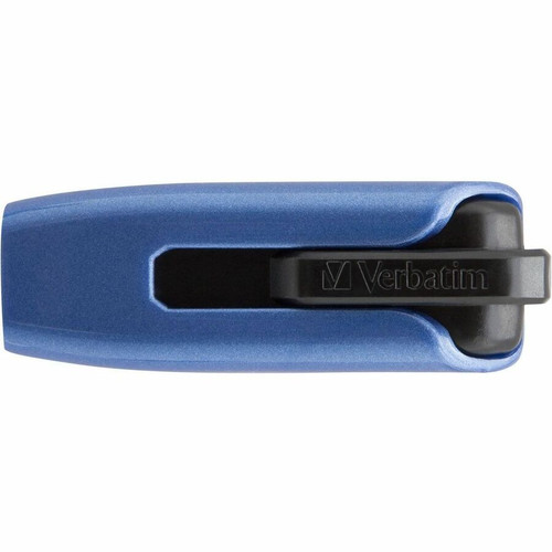 Verbatim 64GB Store 'n' Go V3 Max USB 3.0 Flash Drive - Blue - 64GB - Black, Blue" (VER49807)