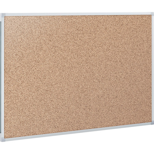 Mead Classic Cork Bulletin Board - 24" Height x 36" Width - Natural Cork Surface - Self-healing - - (MEA85361)