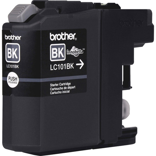 Brother Genuine Innobella LC101BK Black Ink Cartridge - Inkjet - Standard Yield - 300 Pages - Black (BRTLC101BK)