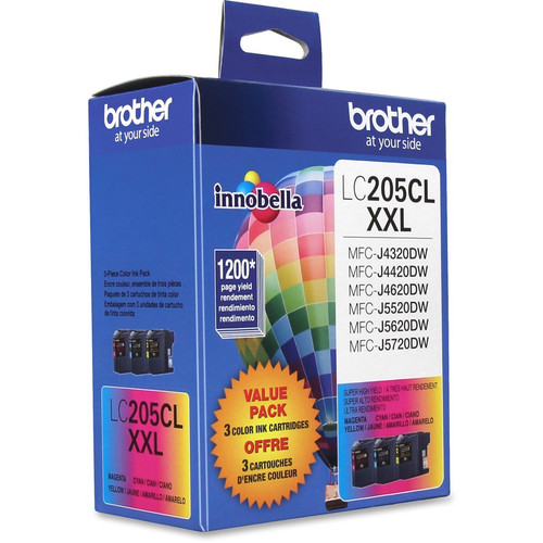 Brother Genuine Innobella LC2053PKS Super High Yield Ink Cartridges - Inkjet - Super High Yield - - (BRTLC2053PKS)