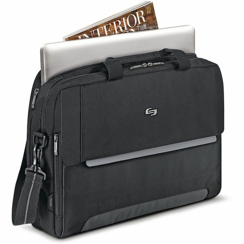 Solo Urban Carrying Case (Briefcase) for 17.3" Notebook - Polyester Body - Shoulder Strap x 16.5" x (USLLVL3304)