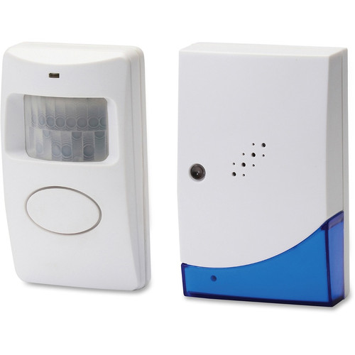 Tatco Wireless Chime with Receiver - Wireless - Blue, White (TCO57930)