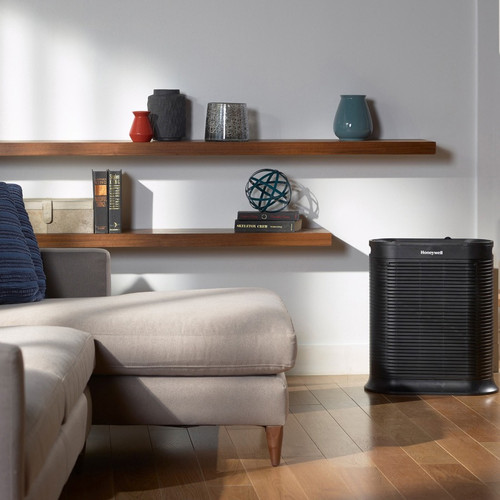 Honeywell HPA300 HEPA Air Purifier - True HEPA, Activated Carbon - 465 Sq. ft. - Black (HWLHPA300)