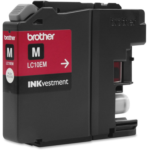 Brother Genuine LC10EM INKvestment Super High Yield Magenta Ink Cartridge - Inkjet - Super High - - (BRTLC10EM)