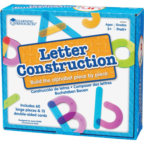 Learning Resources Letter Construction Activity Set - Theme/Subject: Learning - Skill Learning: - - (LRN8555)
