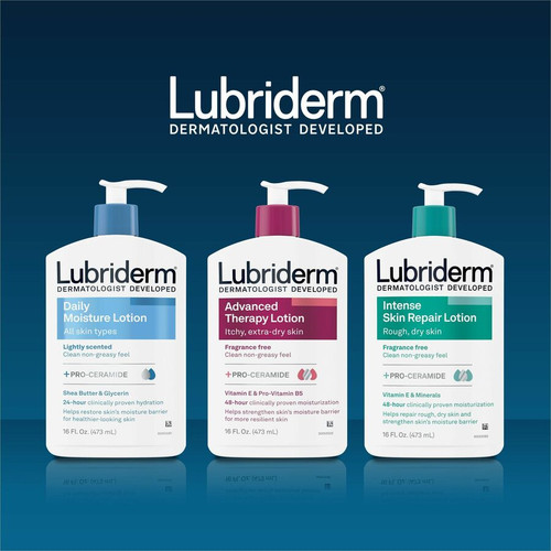 Lubriderm Daily Moisture Skin Lotion - Lotion - 6 fl oz - Non-fragrance - Flip Top Dispenser - For (JOJ48826)