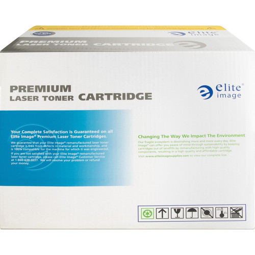 Elite Image Remanufactured Toner Cartridge - Alternative for HP 81A - Laser - 10000 Pages - Black - (ELI76124)