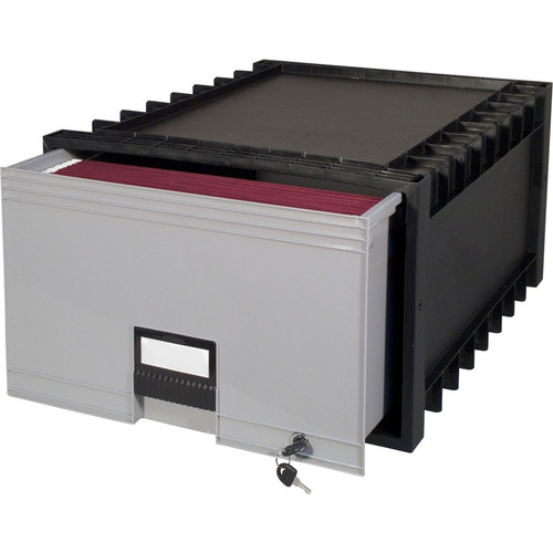 Storex Archive Storage Box - External Dimensions: 18.3" Length x 11.5" Width x 24.4" Height - Heavy (STX61402U01C)