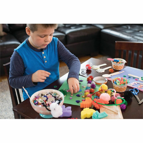 Creativity Street Pom Pons Class Pack - Classroom - Recommended For 3 Year - 300 / Pack - Assorted (PACAC815001)