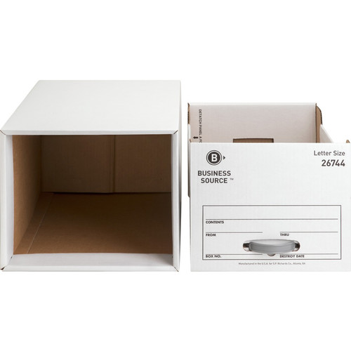 Business Source Stackable File Drawer - Internal Dimensions: 12.25" Width x 23.50" Depth x 10.25" - (BSN26744)
