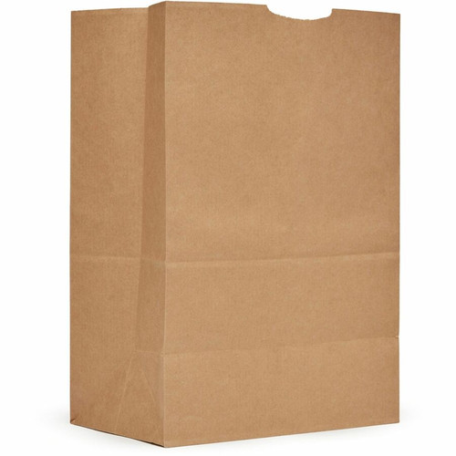AJM Packaging Grocery Sacks - 12" Width x 17" Length x 7" Depth - Kraft - Kraft - 500/Carton - Food (AJMGS57NP5C)