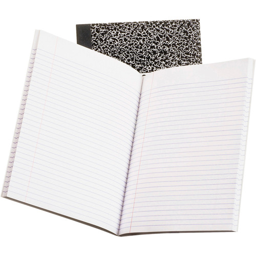 Oxford Tops College-ruled Composition Notebook - 80 Sheets - Stitched - 7 7/8" x 10" - White Paper (OXF26252)