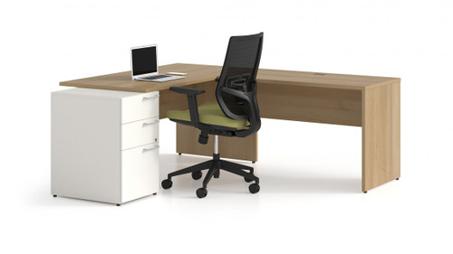 Reversible L-Shaped Desks for a Growing Office in 2023