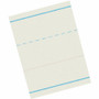 Zaner-Bloser Broken Midline Ruled Paper - Printed - 1.13" Ruled - 30 lb Basis Weight - 8" x 10 1/2" (PACZP2610)