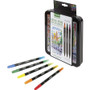 Crayola Brush & Detail Dual Tip Markers - Ultra Fine Marker Point - Brush Marker Point Style - 16 / (CYO586501)