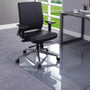 Tempered Glass Chairmat  Floor  60" Length x 48" Width x 0.25" Thickness  Rectangle   (MOS82835)