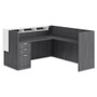 Transaction Deluxe for PL169 Dark Grey - 59-1/16"W x 11-13/16"D x 27-9/16"H (MOSPL169DELTTDGR)