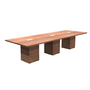 Rectangular Laminate Conference Table with Cube Base - (MOSPLTABLE13)